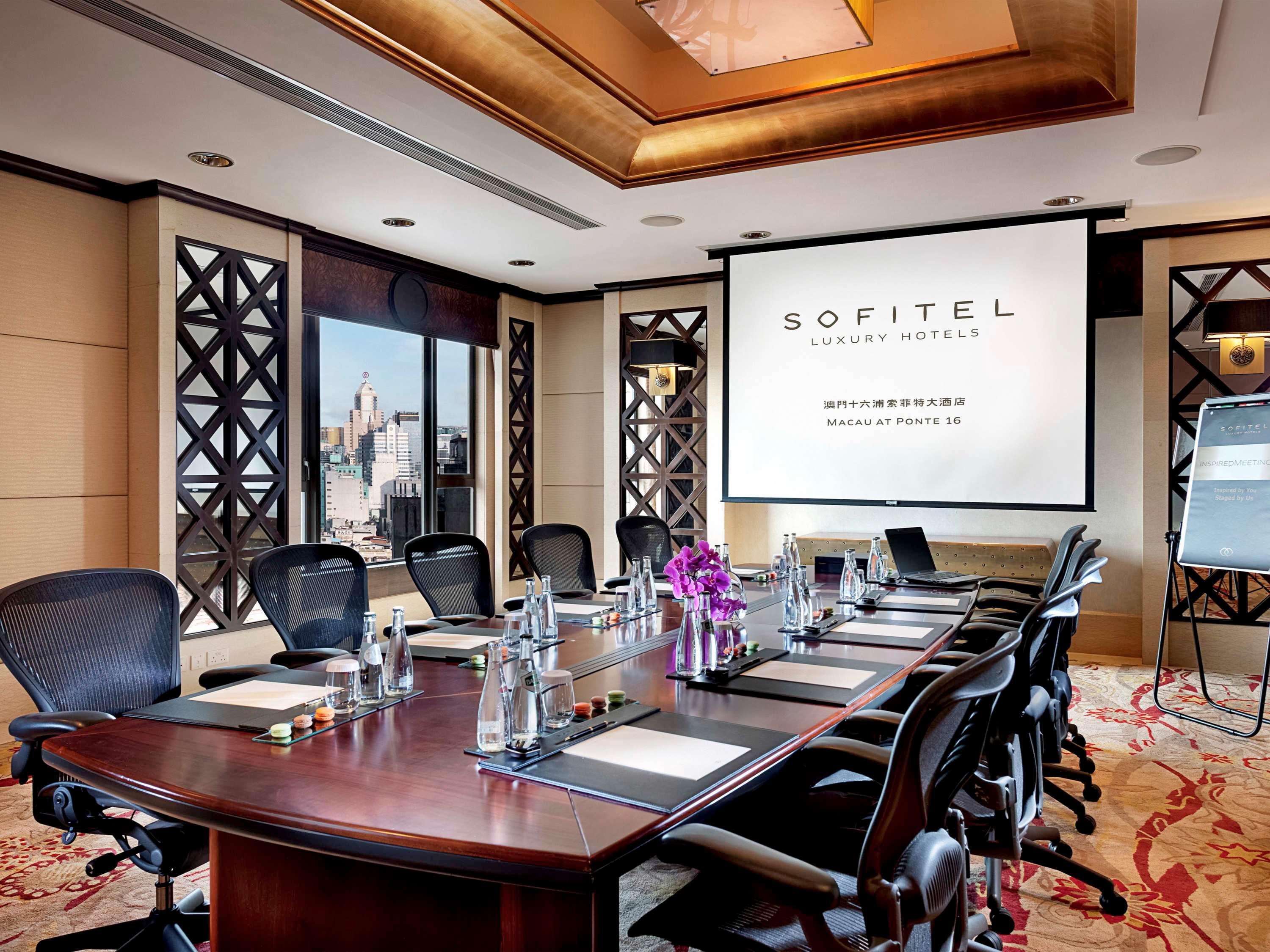 Готель Sofitel Macau At Ponte 16 Екстер'єр фото Meeting room